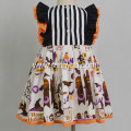 Boutique Halloween Pumpkin Party Baby Girl Dress